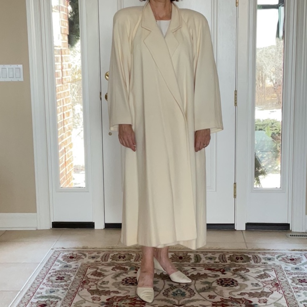 Vintage Wool Dress Coat - Picture 3 of 8